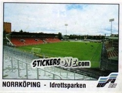 Sticker Norrkoping - Idrottsparken - UEFA Euro Sweden 1992 n. 13 - Panini