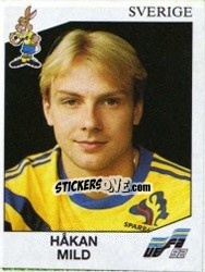Sticker Hakan Mild - UEFA Euro Sweden 1992 - Panini