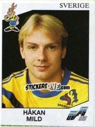 Figurina Hakan Mild - UEFA Euro Sweden 1992 - Panini