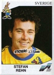Sticker Stefan Rehn - UEFA Euro Sweden 1992 n. 32 - Panini
