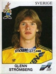 Cromo Glenn Stromberg - UEFA Euro Sweden 1992 - Panini