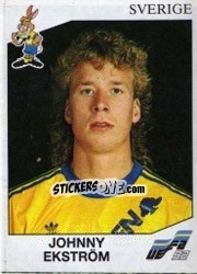 Sticker Johnny Ekstrom - UEFA Euro Sweden 1992 - Panini