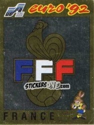 Sticker Emblem - UEFA Euro Sweden 1992 n. 42 - Panini