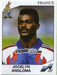 Sticker Jocelyn Angloma - UEFA Euro Sweden 1992 n. 47 - Panini