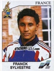 Sticker Franck Sylvestre - UEFA Euro Sweden 1992 n. 51 - Panini