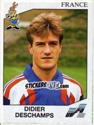 Sticker Didier Deschamps - UEFA Euro Sweden 1992 n. 54 - Panini