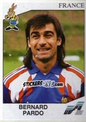 Sticker Bernard Pardo - UEFA Euro Sweden 1992 n. 57 - Panini