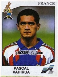 Sticker Pascal Vahirua - UEFA Euro Sweden 1992 n. 60 - Panini