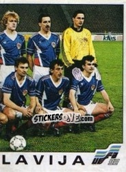 Figurina Team - UEFA Euro Sweden 1992 - Panini