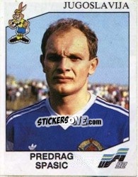 Sticker Predrag Spasic - UEFA Euro Sweden 1992 n. 71 - Panini