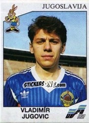 Sticker Vladimir Jugovic - UEFA Euro Sweden 1992 - Panini