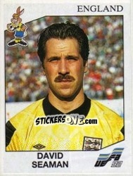 Sticker David Seaman - UEFA Euro Sweden 1992 - Panini