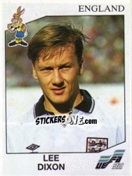 Sticker Lee Dixon - UEFA Euro Sweden 1992 n. 96 - Panini
