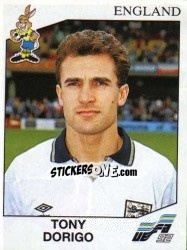 Sticker Tony Dorigo - UEFA Euro Sweden 1992 n. 97 - Panini