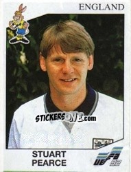 Cromo Stuart Pearce - UEFA Euro Sweden 1992 n. 99 - Panini