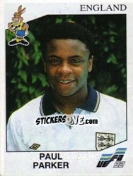 Sticker Paul Parker - UEFA Euro Sweden 1992 n. 102 - Panini