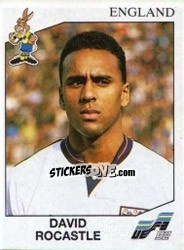 Sticker David Rocastle - UEFA Euro Sweden 1992 - Panini