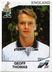 Cromo Geoff Thomas - UEFA Euro Sweden 1992 - Panini