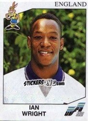 Sticker Ian Wright - UEFA Euro Sweden 1992 n. 112 - Panini