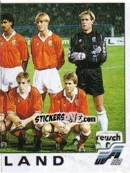 Sticker Team - UEFA Euro Sweden 1992 - Panini