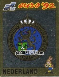 Sticker Emblem - UEFA Euro Sweden 1992 - Panini