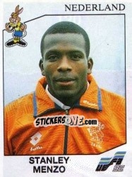 Sticker Stanley Menzo - UEFA Euro Sweden 1992 n. 120 - Panini