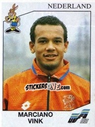 Cromo Marciano Vink - UEFA Euro Sweden 1992 n. 125 - Panini