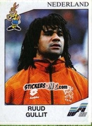 Sticker Ruud Gullit - UEFA Euro Sweden 1992 - Panini