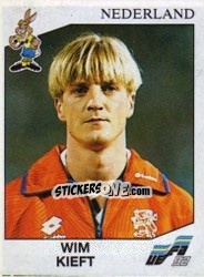 Sticker Wim Kieft - UEFA Euro Sweden 1992 - Panini