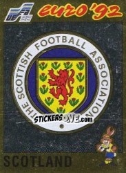 Sticker Emblem - UEFA Euro Sweden 1992 n. 142 - Panini