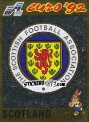 Sticker Emblem - UEFA Euro Sweden 1992 - Panini