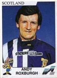 Sticker Andy Roxburgh - UEFA Euro Sweden 1992 n. 143 - Panini