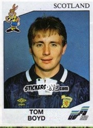 Sticker Tom Boyd - UEFA Euro Sweden 1992 - Panini