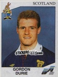 Sticker Gordon Durie - UEFA Euro Sweden 1992 n. 158 - Panini