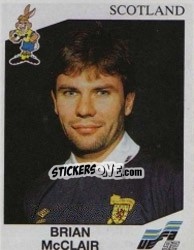 Sticker Brian Mcclair - UEFA Euro Sweden 1992 n. 161 - Panini