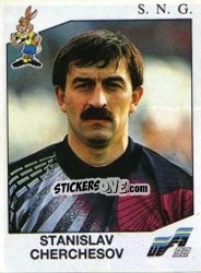 Cromo Stanislav Cherchesov - UEFA Euro Sweden 1992 - Panini