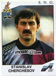 Sticker Stanislav Cherchesov - UEFA Euro Sweden 1992 n. 169 - Panini