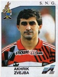 Sticker Akhrik Tsveiba - UEFA Euro Sweden 1992 n. 175 - Panini