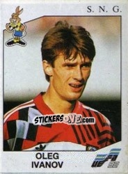 Cromo Oleg Ivanov - UEFA Euro Sweden 1992 - Panini