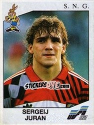 Sticker Sergei Yuran - UEFA Euro Sweden 1992 n. 185 - Panini