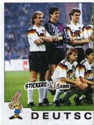 Sticker Team - UEFA Euro Sweden 1992 n. 189 - Panini