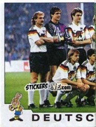 Sticker Team - UEFA Euro Sweden 1992 - Panini