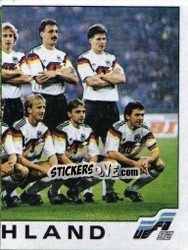 Sticker Team - UEFA Euro Sweden 1992 n. 190 - Panini