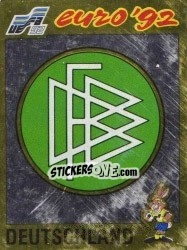 Sticker Emblem - UEFA Euro Sweden 1992 n. 192 - Panini