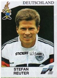 Sticker Stefan Reuter - UEFA Euro Sweden 1992 - Panini