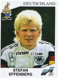 Sticker Stefan Effenberg - UEFA Euro Sweden 1992 - Panini