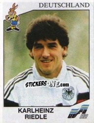 Sticker Karlheinz Riedle - UEFA Euro Sweden 1992 n. 211 - Panini