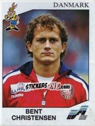 Figurina Bent Christensen - UEFA Euro Sweden 1992 - Panini