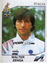 Figurina Walter Zenga - UEFA Euro Sweden 1992 - Panini