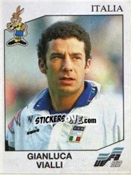 Figurina Gianluca Vialli - UEFA Euro Sweden 1992 - Panini